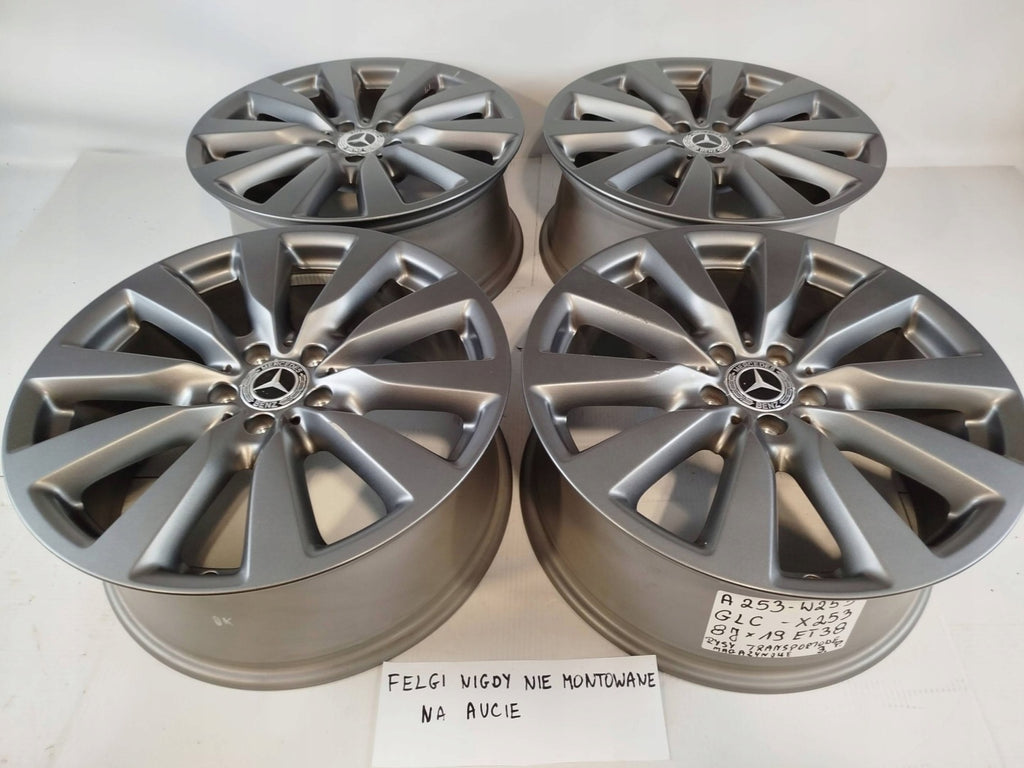 4x Alufelge 19 Zoll 8.0" 5x112 38ET A2534010900 Mercedes-Benz Glc C253 Rim Wheel FEL2895703078ev