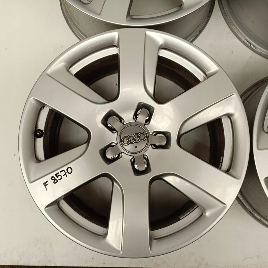 4x Alufelge 17 Zoll 7.5" 5x112 37ET Glanz Silber 4G0601025L Audi A6 Rim Wheel FEL2105206552mj