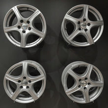 Laden Sie das Bild in den Galerie-Viewer, 4x Alufelge 16 Zoll 6.5" 5x112 40ET Glanz Silber Audi I Rim Wheel FEL8799543616qb