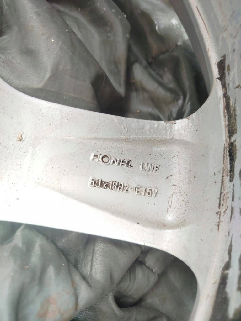 1x Alufelge 18 Zoll 8.0" 5x130 57ET Glanz Silber 98736213601 Porsche Boxster FEL1074544724yl