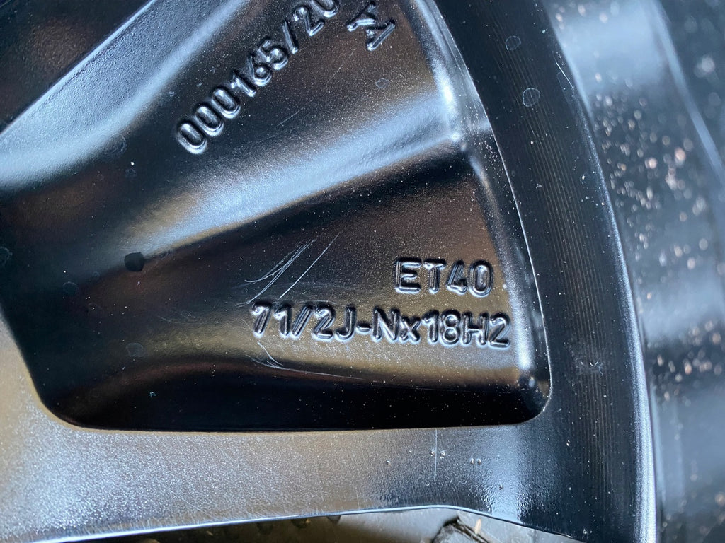 1x Alufelge 18 Zoll 7.5" 5x112 40ET 571601025K VW Tiguan Rim Wheel