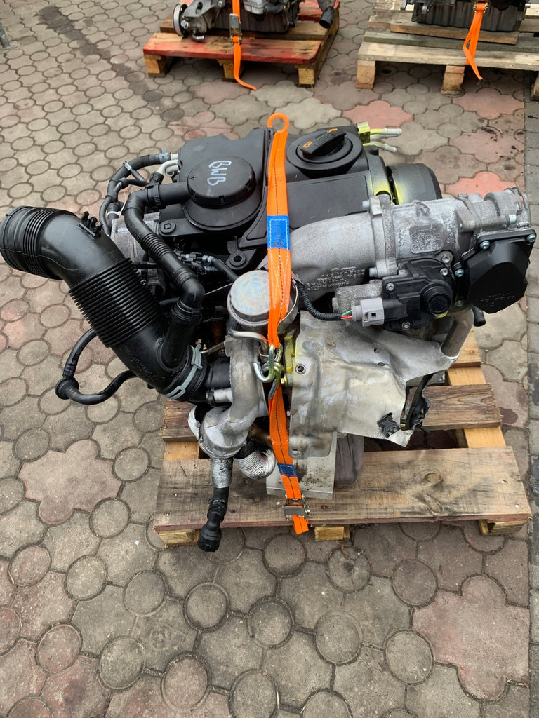 Motor Skoda VW BMS BWB 1.4 TDI 135TKm Diesel Engine Komplett