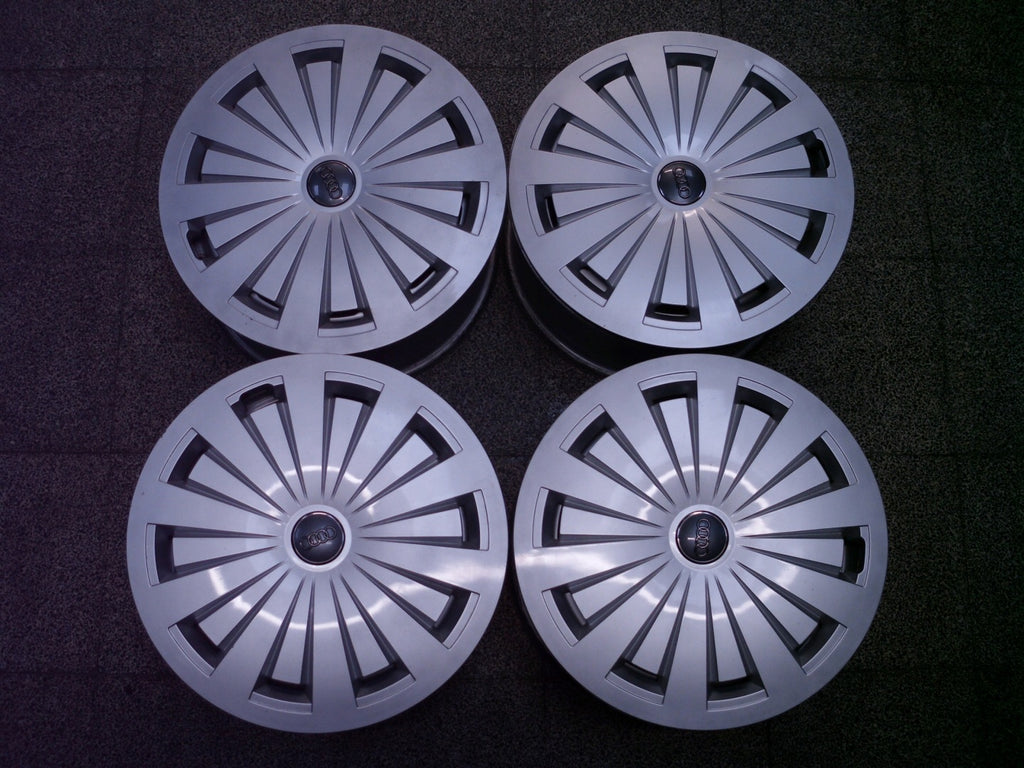 4x Alufelge 16 Zoll 7.0" 5x112 35ET Glanz Silber 8W0601025 Audi I Rim Wheel FEL3333767714ud