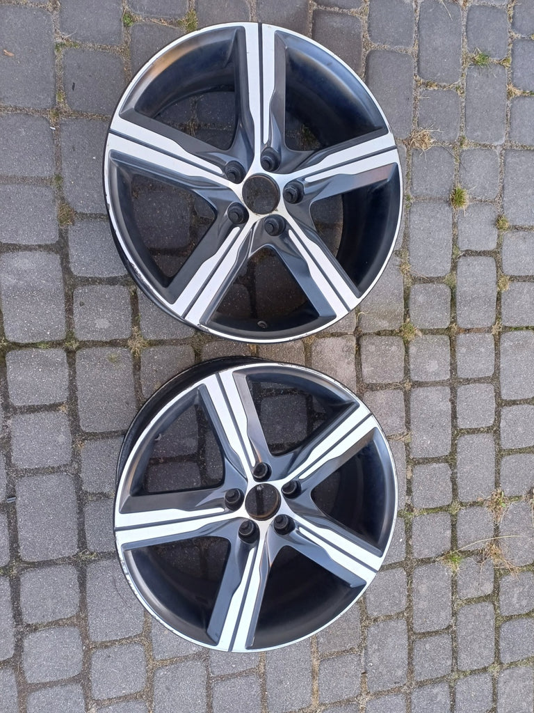 1x Alufelge 18 Zoll 8.0" 5x108 55ET Glanz Schwarz 31445218 Volvo V70 V60 Xc60 FEL9515161100ci