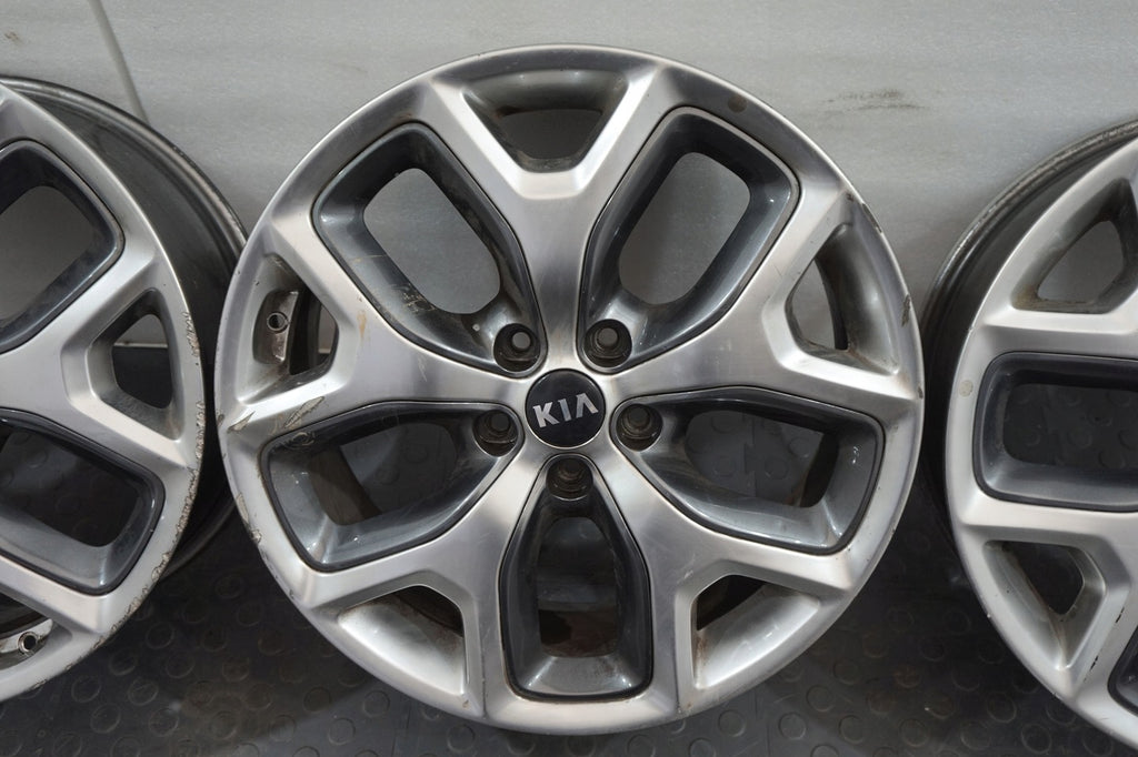 1x Alufelge 19 Zoll 7.5" 5x114.3 49ET Glanz Grau 52910-C5330 Kia Sorento III Mg