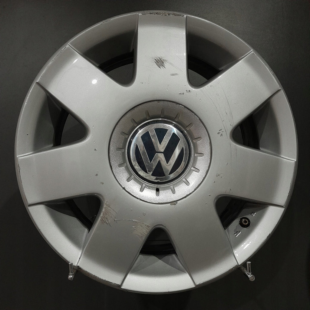 4x Alufelge 14 Zoll 6.0" 5x100 43ET 6Q0601025K VW I Rim Wheel FEL3198824093ok