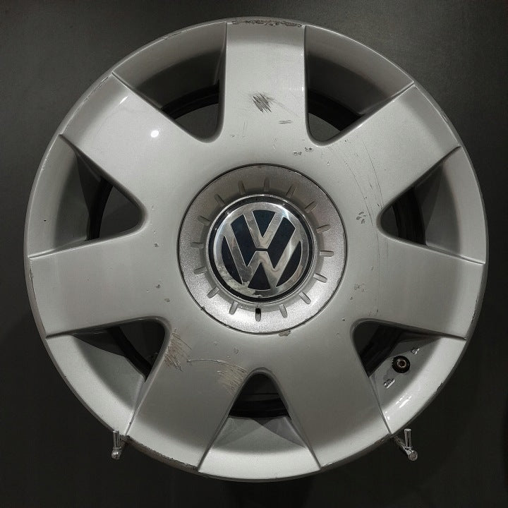 4x Alufelge 14 Zoll 6.0" 5x100 43ET 6Q0601025K VW I Rim Wheel FEL3198824093ok