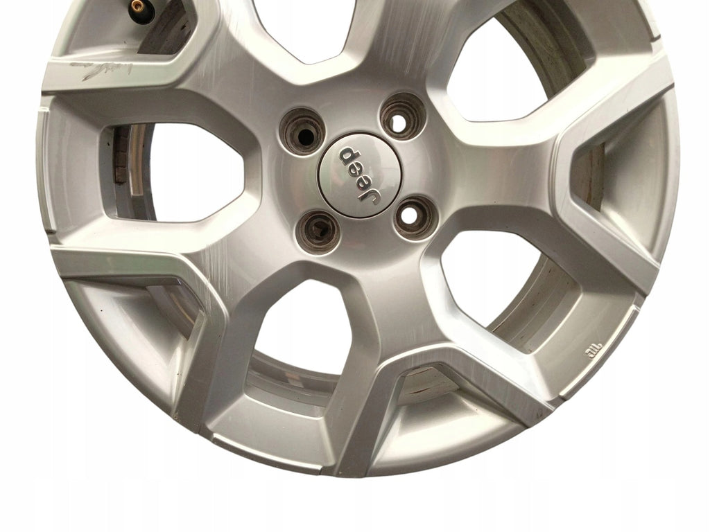 1x Alufelge 17 Zoll 6.5" 4x108 32ET Matt Silber 52197382 Jeep I Rim Wheel FEL3030026191es