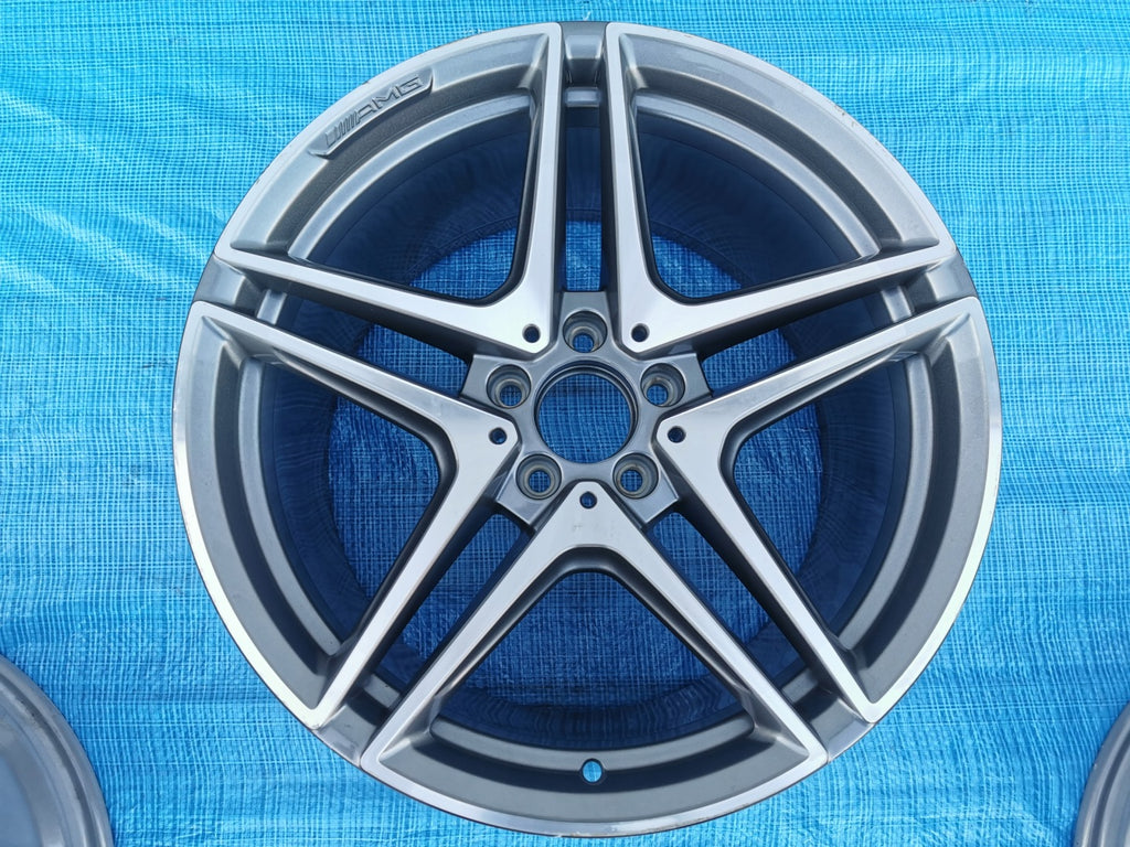 1x Alufelge 19 Zoll 10.5" 5x112 57ET A2054016300 Mercedes-Benz W205 Rim Wheel FEL5125382114rp