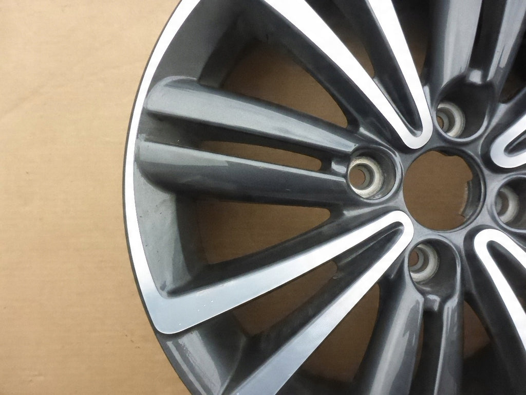 1x Alufelge 16 Zoll 6.0" 4x108 27ET Glanz 9677100677 Citroën C3 301 Rim Wheel