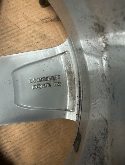 1x Alufelge 19 Zoll 8.0" 5x112 27ET Glanz Schwarz 8R0601025BE Audi Q5 Rim Wheel FEL6303403379lv