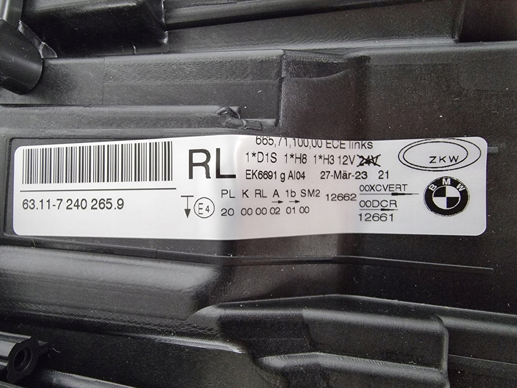 Frontscheinwerfer BMW 3 E91 E90 7240265 Links Scheinwerfer Headlight