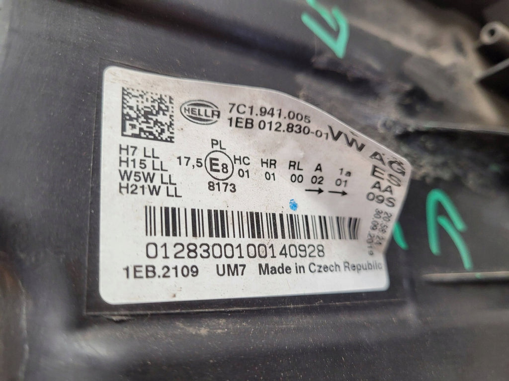 Frontscheinwerfer VW Crafter 7C1941005 Links Scheinwerfer Headlight SCH8767182173wb