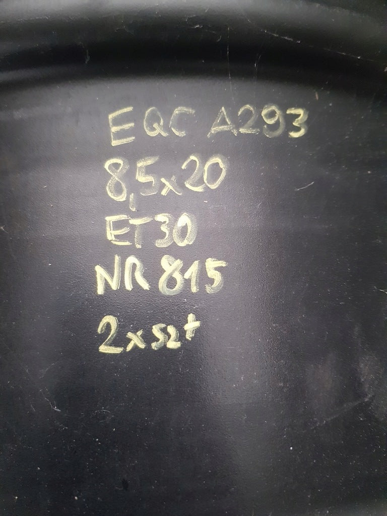 1x Alufelge 20 Zoll 8.5" 5x112 30ET Glanz Schwarz A2934010500 Mercedes-Benz Eqc FEL8417116142ym