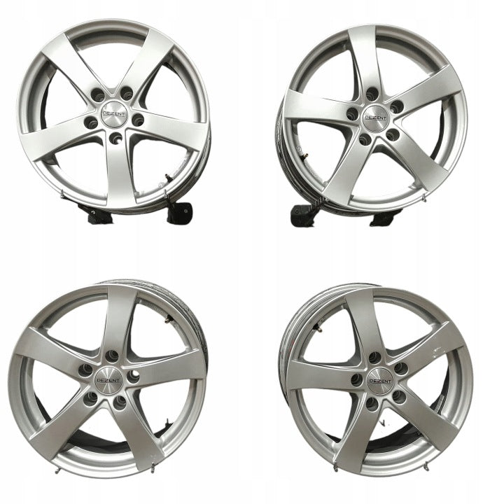 4x Alufelge 16 Zoll 6.5" 5x112 46ET Skoda Octavia I Rim Wheel FEL2607837892gm