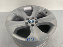 Load image into Gallery viewer, 1x Alufelge 19 Zoll 9.0" 5x120 18ET Glanz Silber 6774894 BMW X5 E70 Rim Wheel FEL2123701040wa