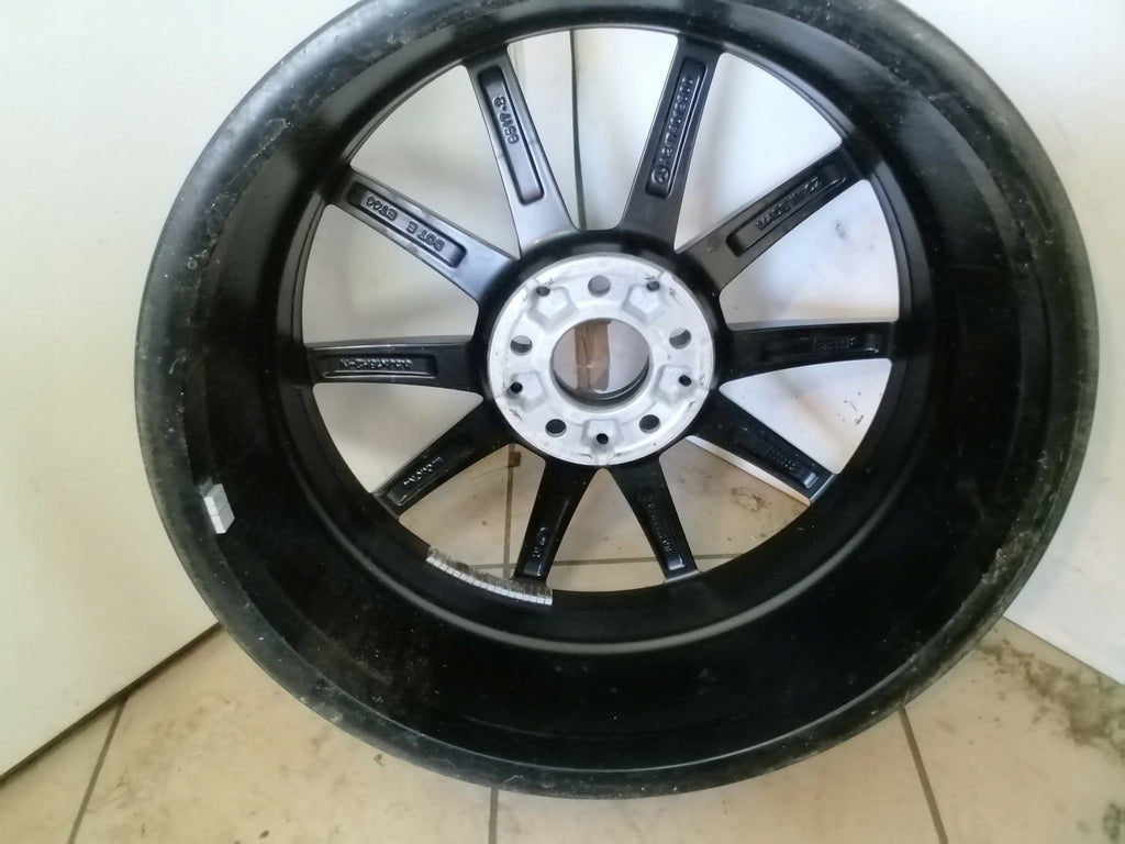 1x Alufelge 18 Zoll 6.5" 5x112 44ET Matt Schwarz A2474012600 Mercedes-Benz
