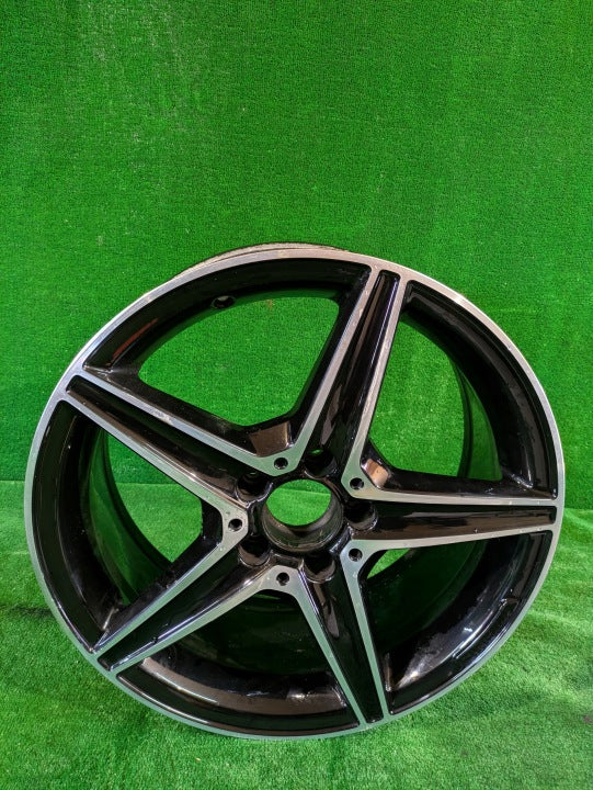 1x Alufelge 18 Zoll 7.5" 5x112 44ET Glanz Grau A2054011100 Mercedes-Benz W205 Mg FEL7786587880sx