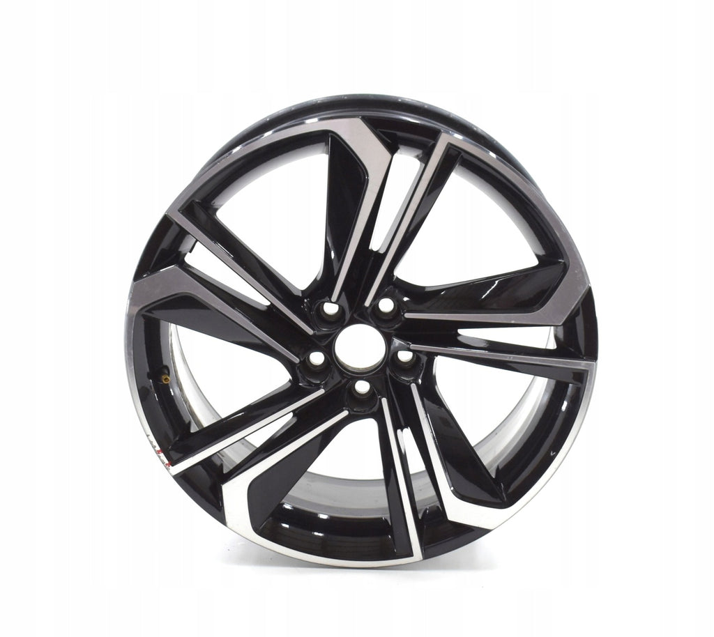1x Alufelge 18 Zoll 7.0" 5x100 51ET Glanz Schwarz 6VA601025AD Skoda Fabia Iv FEL4525771996lh