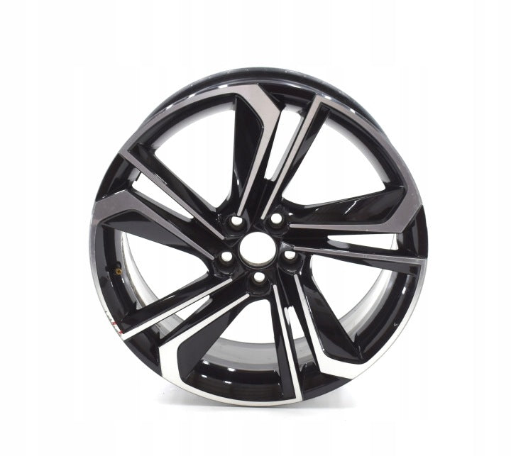 1x Alufelge 18 Zoll 7.0" 5x100 51ET Glanz Schwarz 6VA601025AD Skoda Fabia Iv FEL4525771996lh