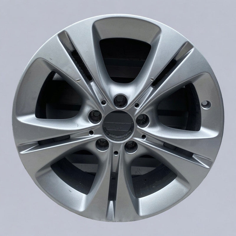 1x Alufelge 17 Zoll 7.0" 5x112 48,5ET Matt Silber A2054014300 Mercedes-Benz