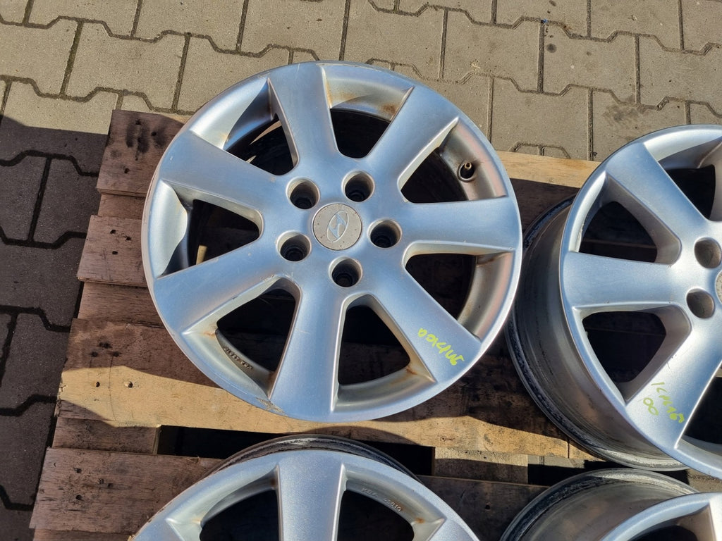 4x Alufelge 16 Zoll 7.0" 5x114.3 45ET KBA45810 Hyundai I Rim Wheel FEL1846741649nx