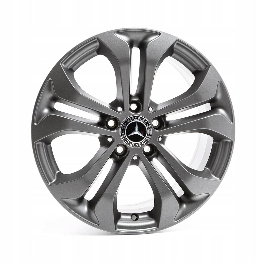4x Alufelge 17 Zoll 7.5" 5x112 36ET Glanz Silber Mercedes-Benz Glc X253 Mg FEL5274160163se