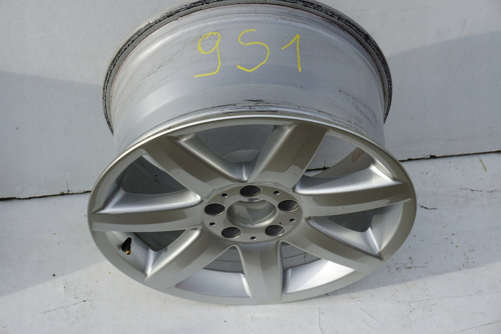 1x Alufelge 17 Zoll 8.5" 5x112 35ET Matt Silber A2304010902 Mercedes-Benz