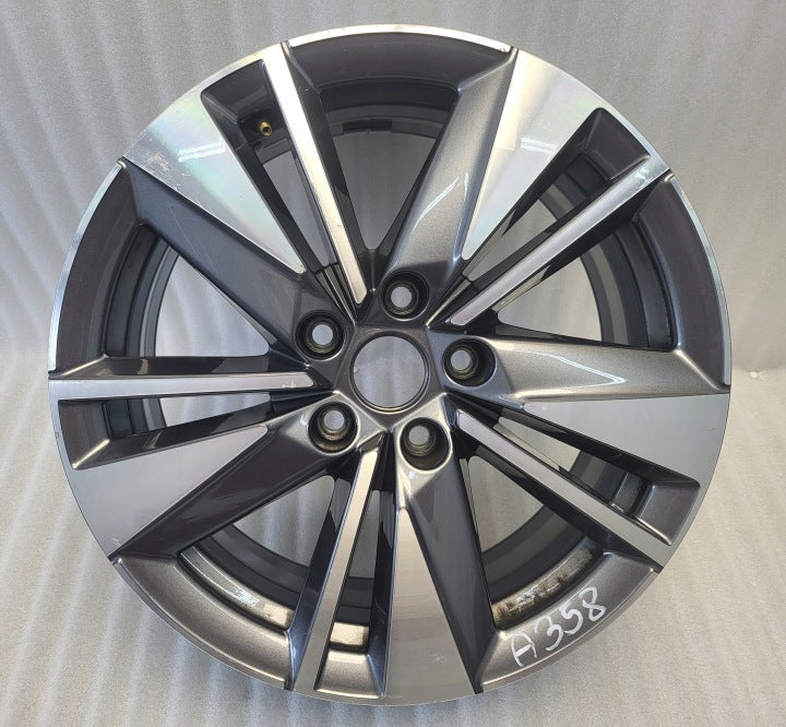 1x Alufelge 17 Zoll 7.0" 5x112 45ET 57A601025AA Skoda Kodiaq Rim Wheel FEL1625550801bk