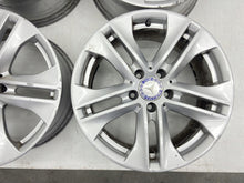 Load image into Gallery viewer, 4x Alufelge 17 Zoll 7.5" 5x112 45ET Glanz Silber A2074010602 Mercedes-Benz W204 FEL9535507222ht
