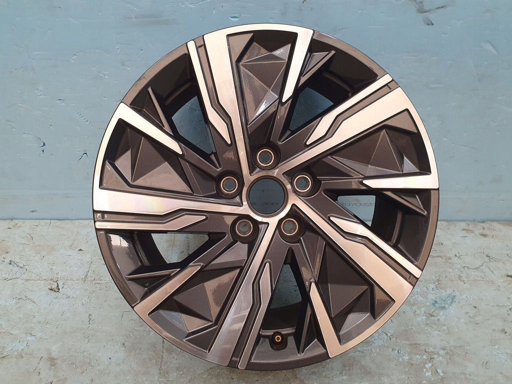 1x Alufelge 17 Zoll 7.0" 5x114.3 43 5ET 52910-N7160 Hyundai Tucson Rim Wheel