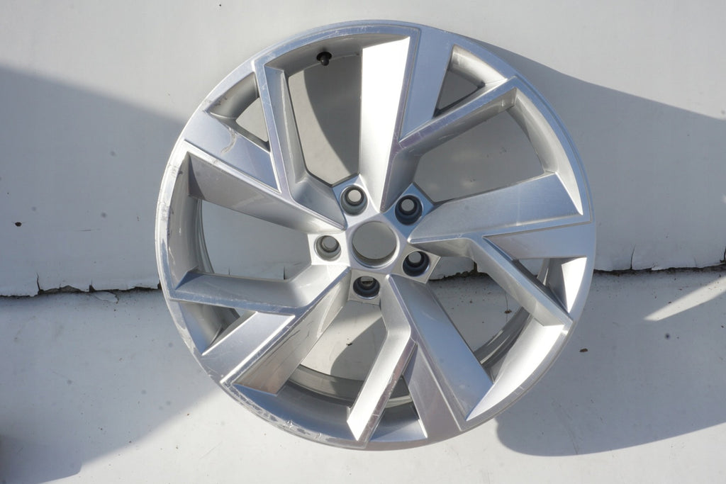 1x Alufelge 19 Zoll 7.0" 5x112 43ET Glanz Silber 565601025F Skoda Kodiaq
