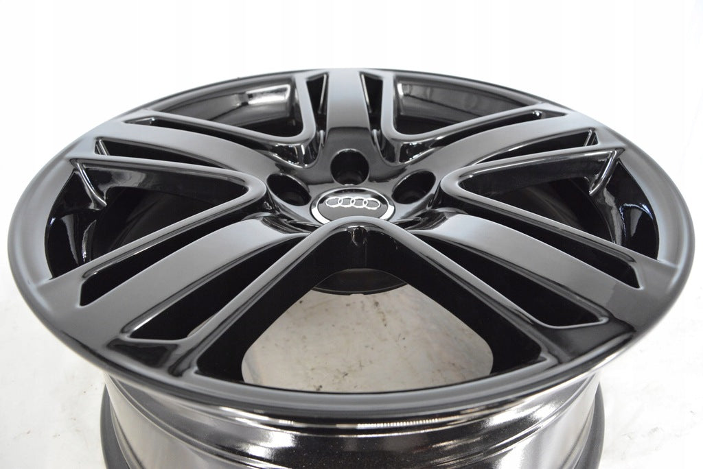 4x Alufelge 18 Zoll 8.0" 5x112 34ET Glanz Schwarz 8U0601025 Audi Rim Wheel FEL3837191745ym