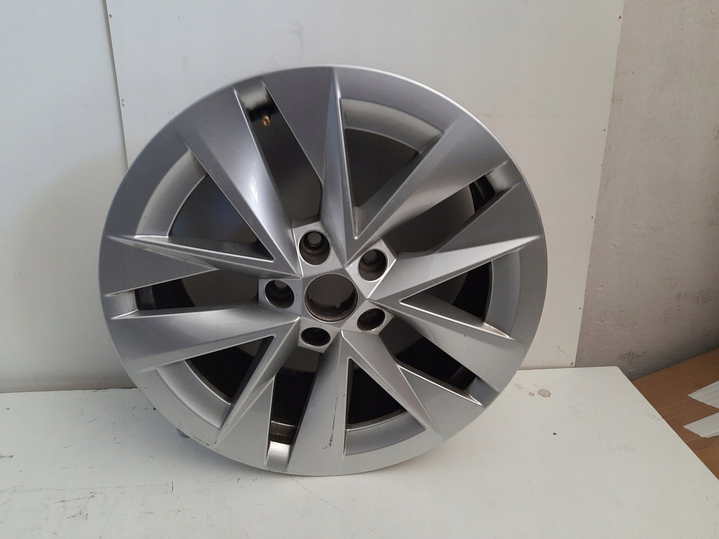 1x Alufelge 17 Zoll 7.0" 5x112 46ET 5E3601025, 5E3601025 Skoda Octavia III 5e3