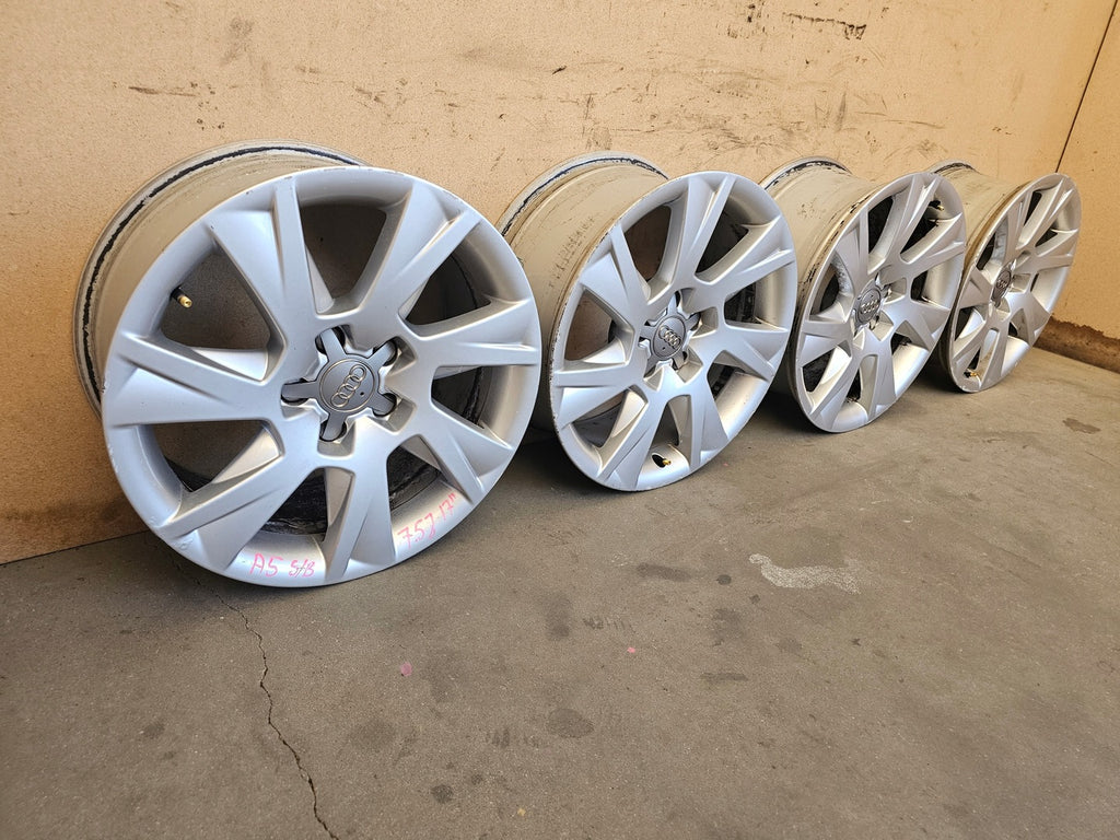 4x Alufelge 17 Zoll 7.5" 5x112 8T0601025C Audi B8 Rim Wheel