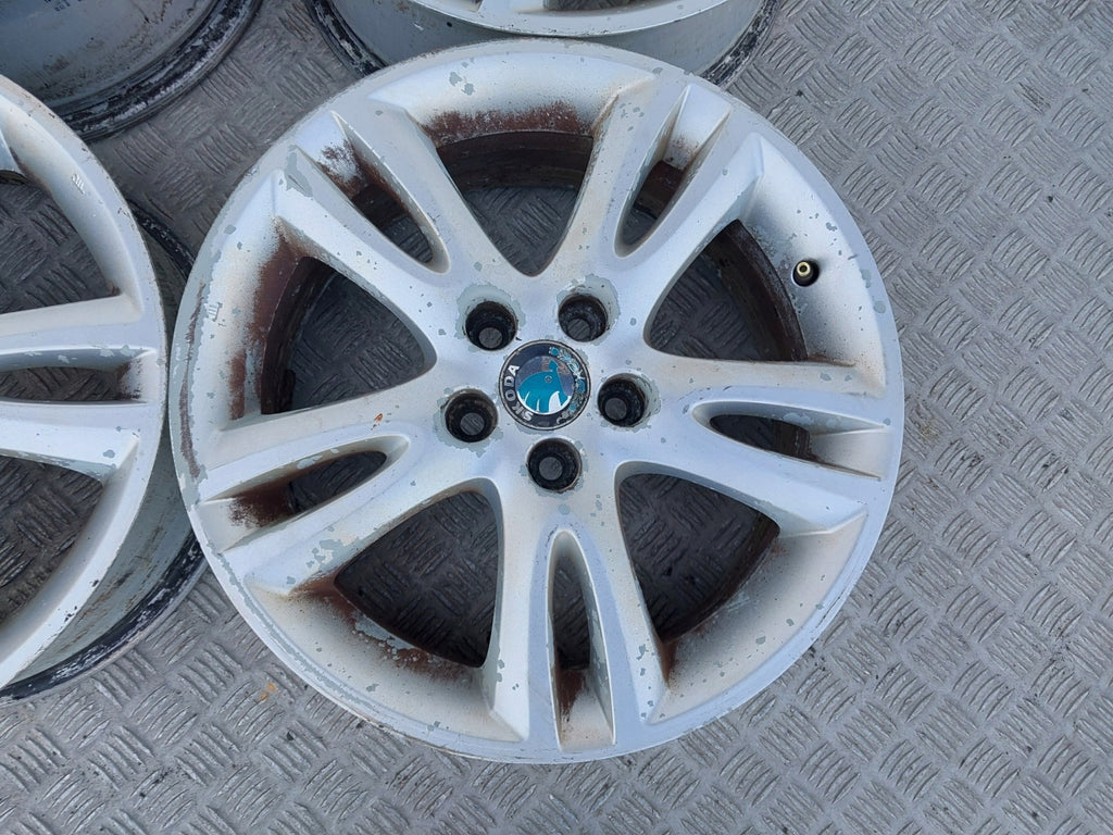 4x Alufelge 16 Zoll 6.5" 5x100 43ET 5J0601025B Skoda Fabia II Roomster Rim Wheel FEL1495099258fv