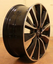 Load image into Gallery viewer, 1x Alufelge 19 Zoll 7.0" 5x108 38ET Glanz Schwarz YP00174580 Opel Grandland FEL7258346771we