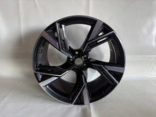 Load image into Gallery viewer, 1x Alufelge 22 Zoll 10.5" 5x112 19ET Glanz Schwarz 4K0601025DK Audi D5 Rim Wheel FEL4383043070ik