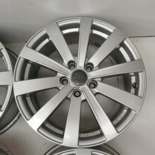 Laden Sie das Bild in den Galerie-Viewer, 4x Alufelge 17 Zoll 7.0" 5x112 40ET Glanz Silber Audi A6 C7 Rim Wheel FEL8052447818zq