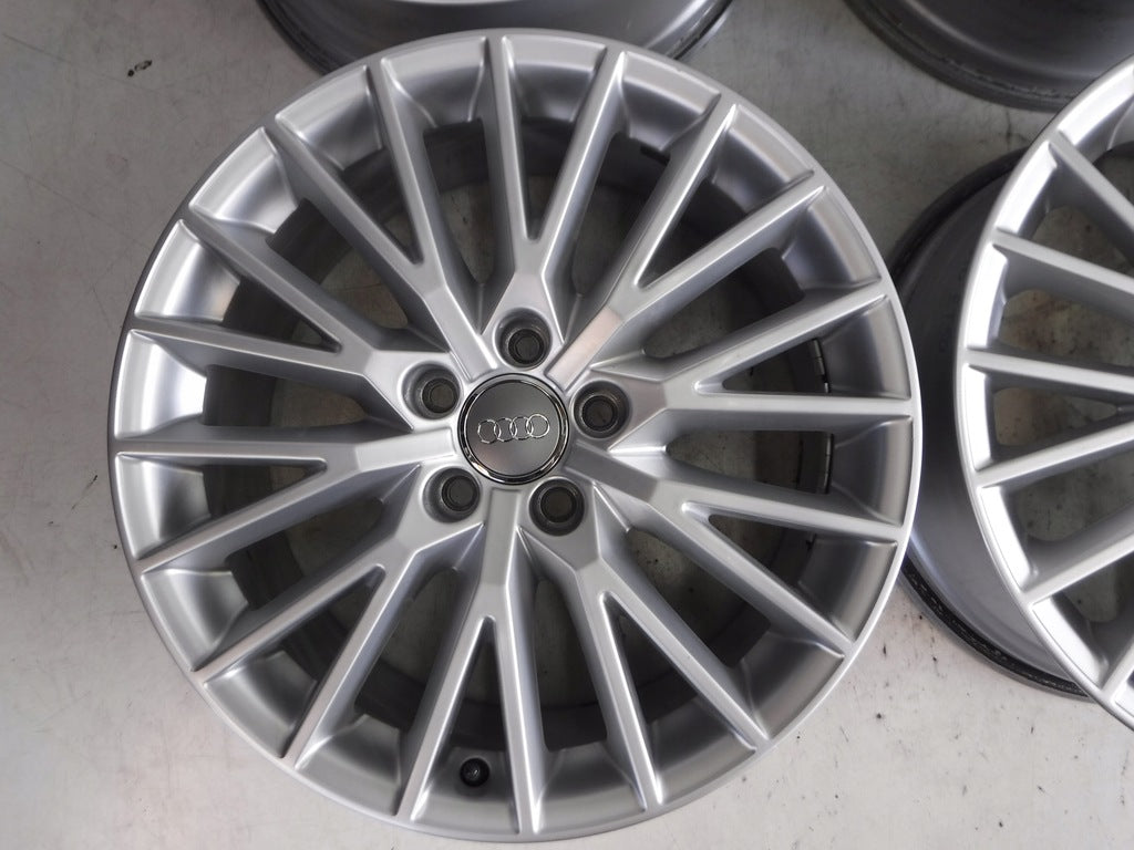 4x Alufelge 18 Zoll 8.5" 5x112 50ET Glanz Silber 8S0601025 Audi Tt Rim Wheel FEL6013712016vf