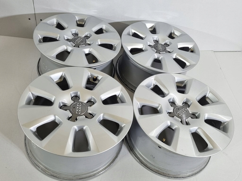 4x Alufelge 16 Zoll 7.5" 5x112 37ET Glanz Silber 4G0601025 Audi Rim Wheel FEL5117875137xc