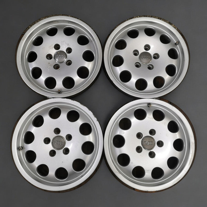 4x Alufelge 16 Zoll 7.0" 5x112 45ET Glanz Silber 8D0601025 Audi Rim Wheel