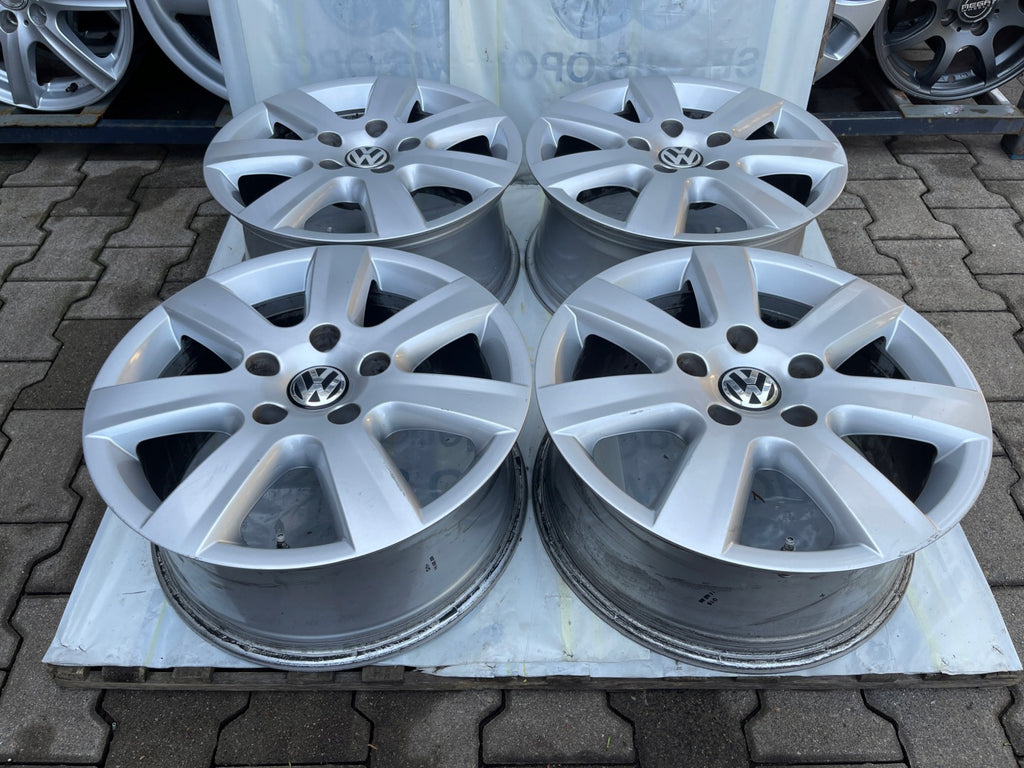 4x Alufelge 17 Zoll 7.5" 5x130 50ET Glanz Silber 7P6601025 VW Touareg Rim Wheel FEL1956397652hz