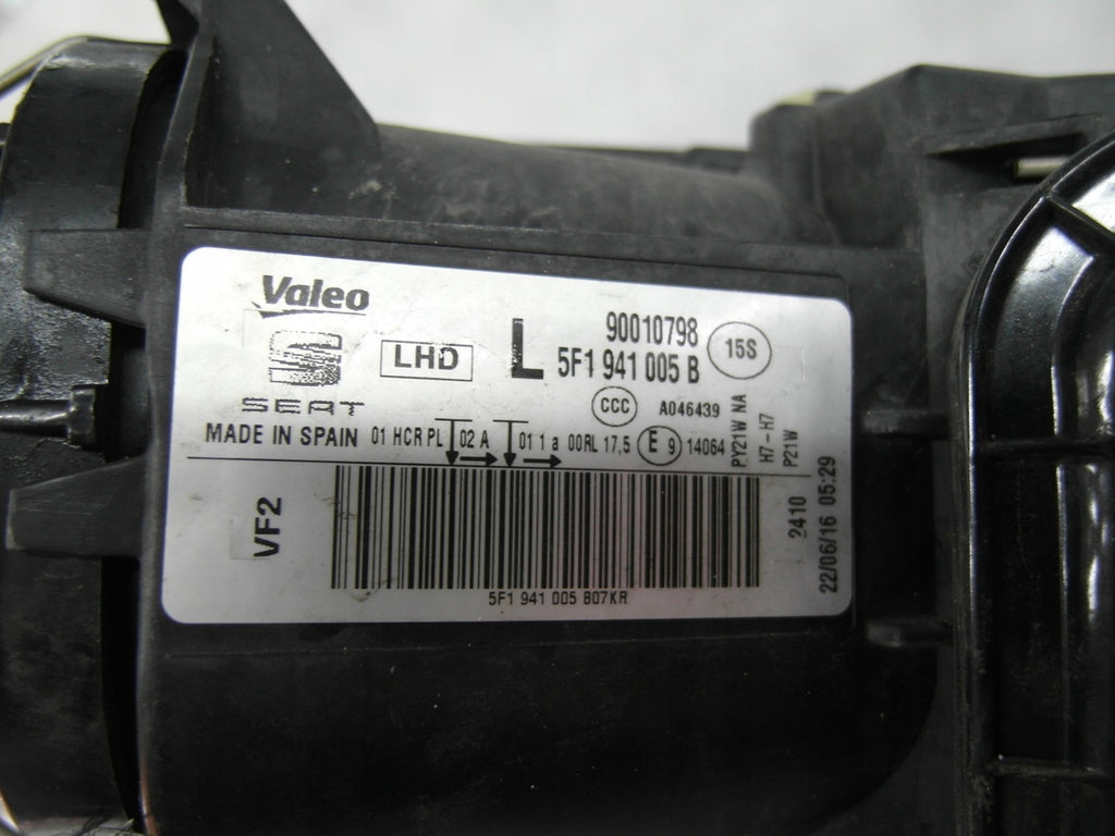 Frontscheinwerfer Seat Leon 5F1941005B Links Scheinwerfer Headlight