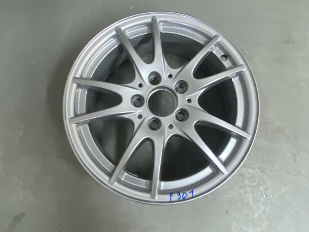 1x Alufelge 16 Zoll 6.5" 5x112 49ET Glanz Silber A2464011302 Mercedes-Benz W246 FEL4243048786pn