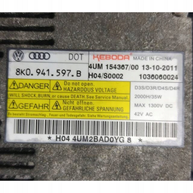 Frontscheinwerfer VW Passat B7 3AB941751 Links Scheinwerfer Headlight SCH3449048106zk