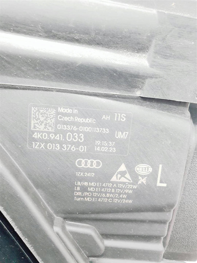 Frontscheinwerfer Audi A6 C8 4K0941033 Full LED Links Scheinwerfer Headlight