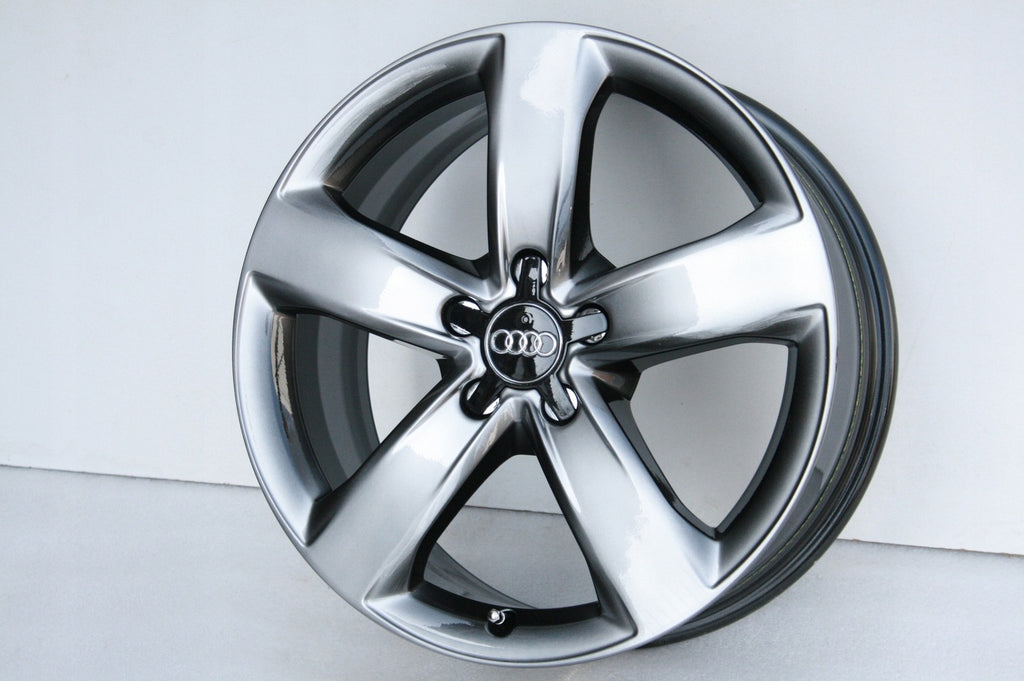 4x Alufelge 18 Zoll 7.5" 5x112 37ET Glanz 4G0601025M Audi Allroad Rim Wheel