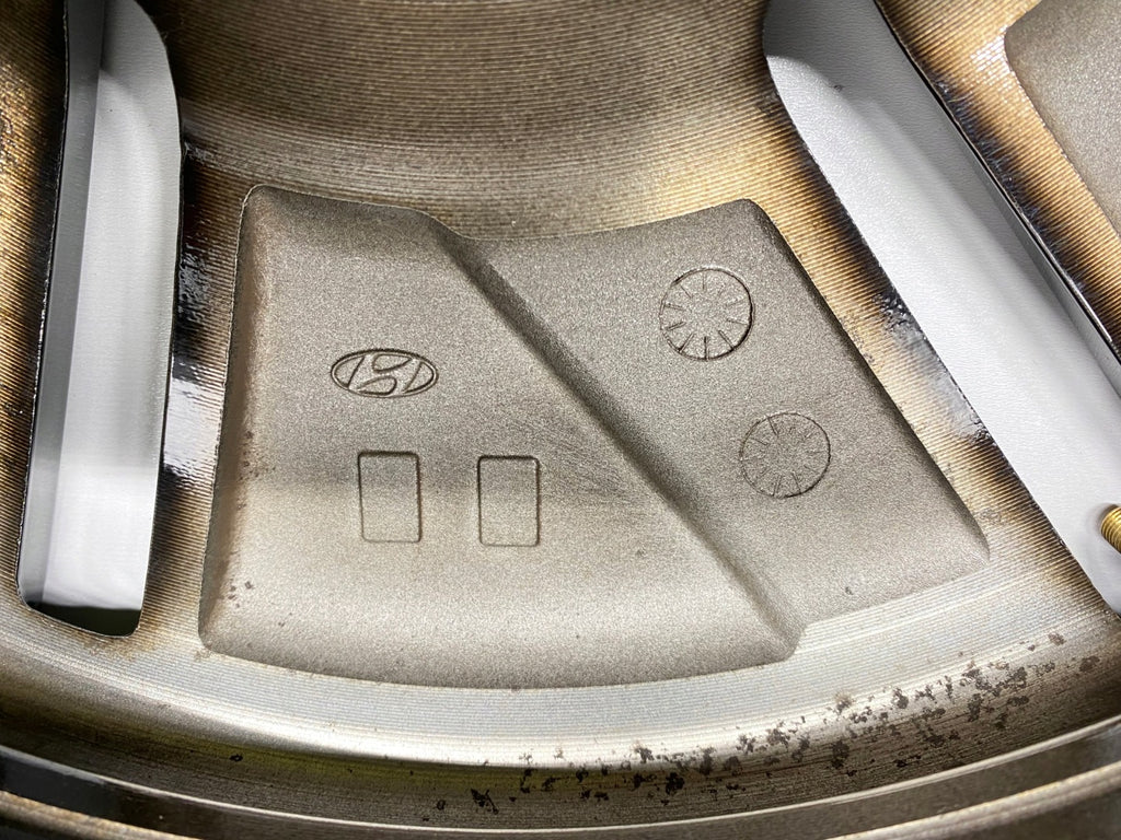 1x Alufelge 18 Zoll 7.5" 5x114.3 51ET Glanz Schwarz 52910-KL110 Hyundai Ioniq 5 FEL1859573547mm