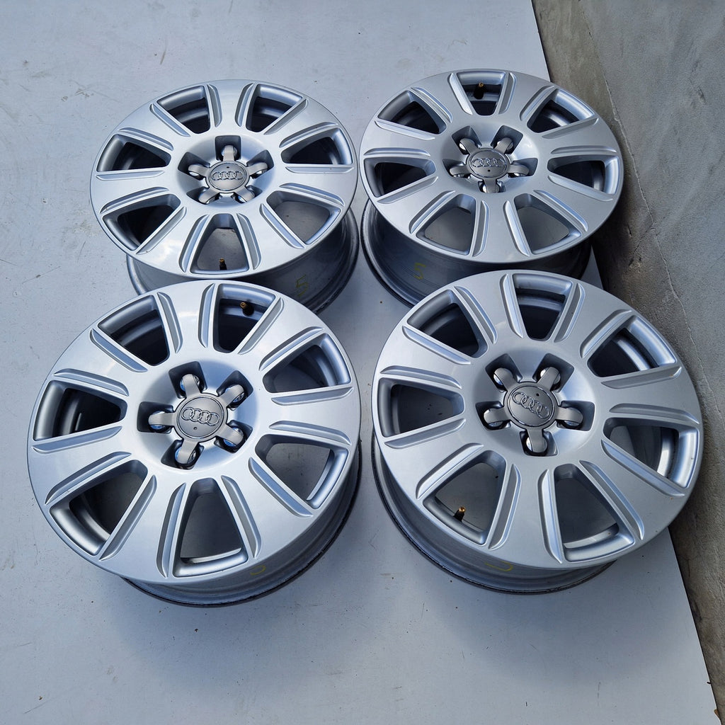 1x Alufelge 16 Zoll 6.5" 5x112 33ET Glanz Silber 8U0601025 Audi C5 A4 B6 B7